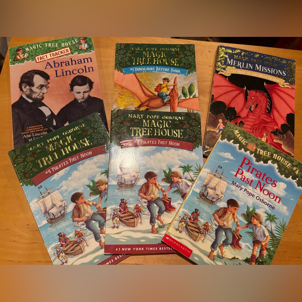 Magic Tree House 6 Book Bundle